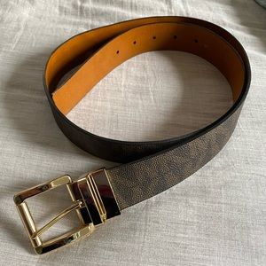 Michael Kors logo belt